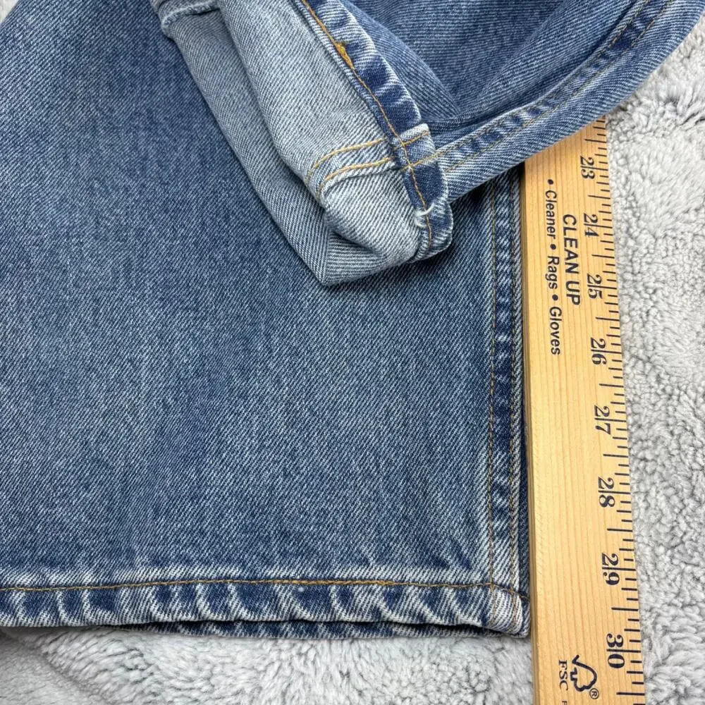 Vintage Levis USA MADE 550 Mens Jeans 36x30 Black Batwing Red Tag Relaxed Fit